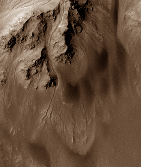 Hale Crater Channels